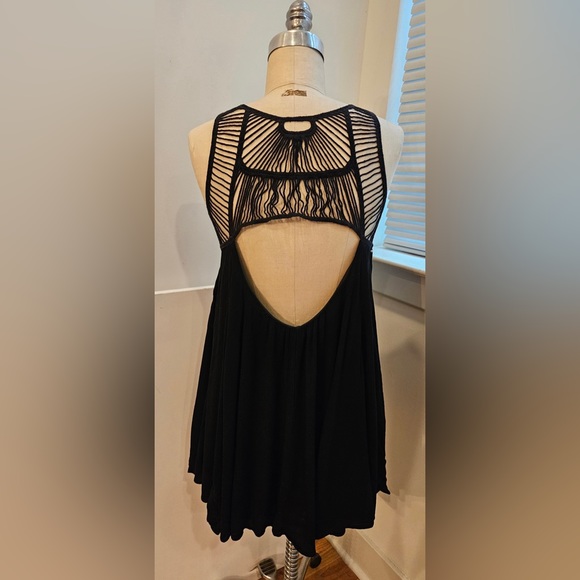 Flouncy double layer/ string detail tank dress or top - Picture 2 of 2